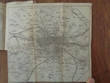 1844 BRADSHAW'S RAILWAY COMPANION TIMETABLES 15 MAPS BIRMINGHAM MCR BRADSHAW