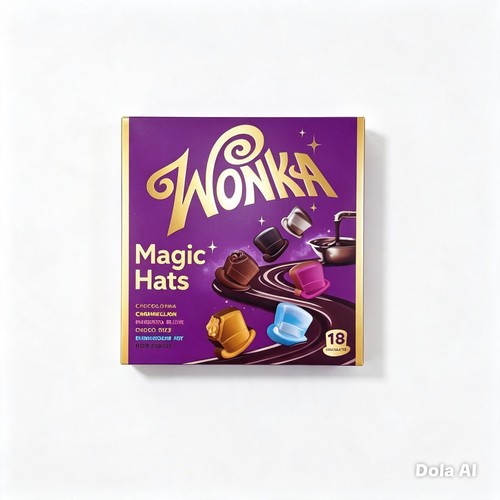 Wonka magic hats - wonka, box