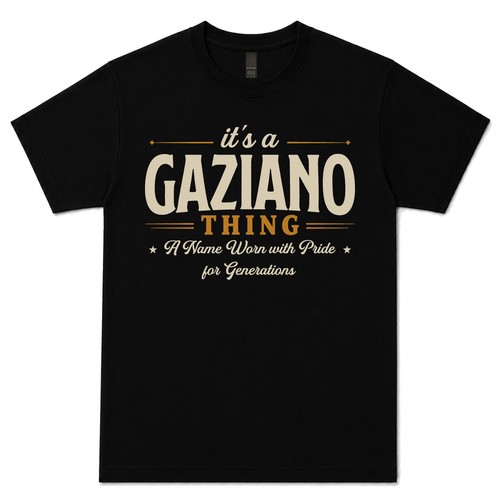 Gaziano thing a name - thing,