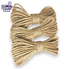10mm Jute Rope Natural Hessian