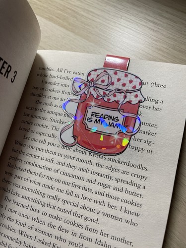 Cute magnetic bookmark - cute,