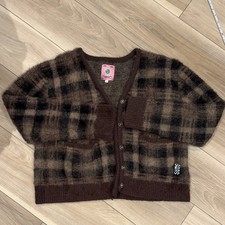 Vintage Unif cozy brown plaid