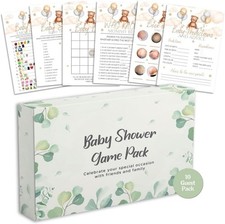 Baby Shower Games - 6  Bundle