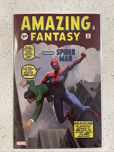 Amazing fantasy facsimile - amazing,