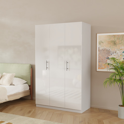 White high gloss - white,