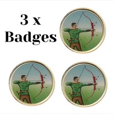Archer archery lapel - 3,