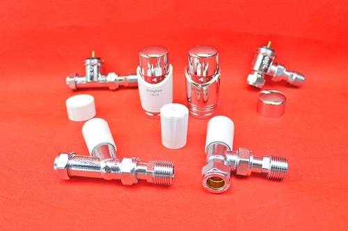 Drayton 15mm angled trv4 - angled, valve