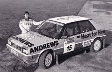 LANCIA DELTA R.A.C. LOMBARD, RALLY CAR No.15, L.H.D. FRONT SIDE VIEW, PHOTO.