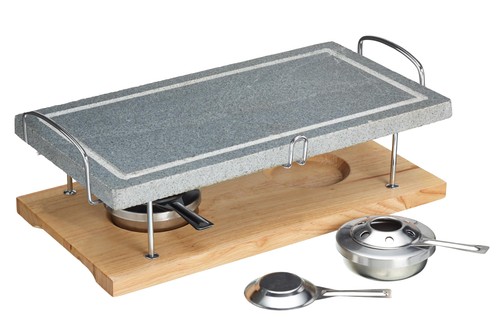 Hot stone grill gift box - stone, in