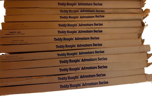 Teddy ruxpin books and tapes - teddy,