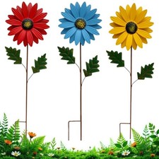 New Garden Flower Yard Stake