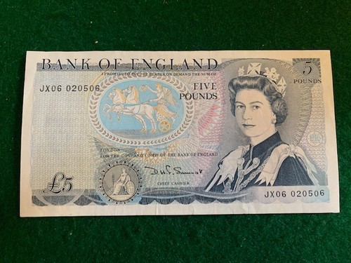 Five pound note wellington - pound,