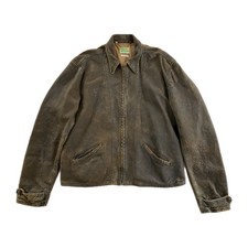Levis Vintage Clothing LVC 1940s Menlo Leather Jacket Size XL Skyfall James Bond