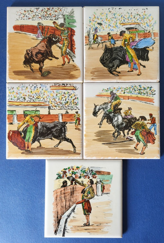 Set five retro - set, spanish
