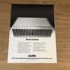 GRAM148 MAGAZINE ADVERT 11X8 THE QUAD 405 AMPLIFIER