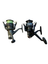 2 x 4000 size fishing reels freshwater sea pier spinning Lineaeffe & Oakwood