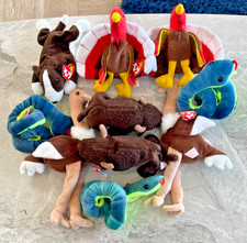 10 TY Beanie Babies, As shown
