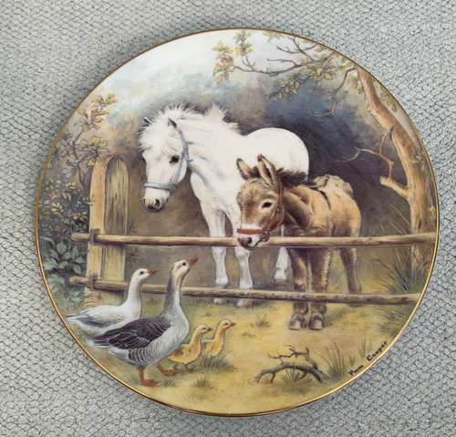 Passing donkey pony - passing,