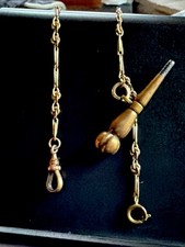 Vintage Brass Watch Key Fob