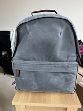 ONA BOLTON STREET Canvas Backpack. Quality Similar to Billingham Bag.