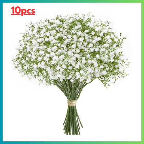 10pcs artificial gypsophila - 10pcs,