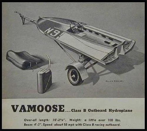 Class racing hydroplane - class, b
