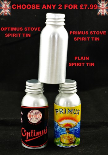 Primus stove spirit tin bottle - tin,