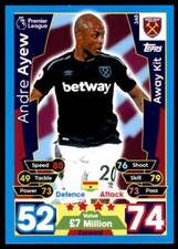 Match Attax 17/18 Andre Ayew West Ham United Away Kit No. 360
