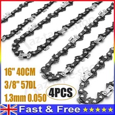 4x 16" 40cm Chainsaw Saw