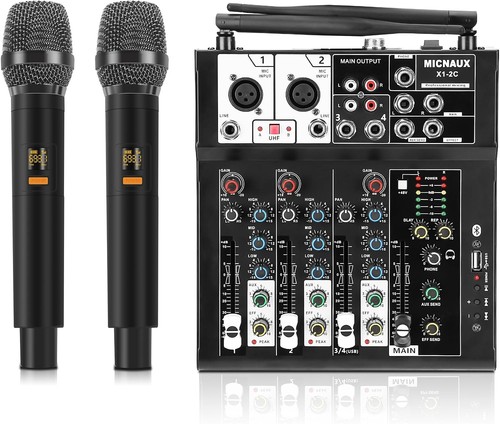 Channel audio mixer - 4, mixer,