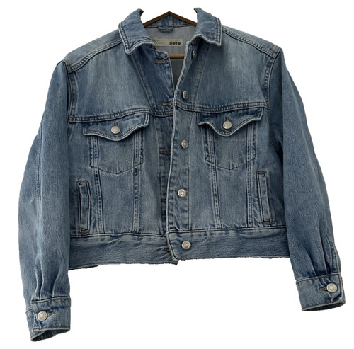 Topshop moto blue distressed - moto.,