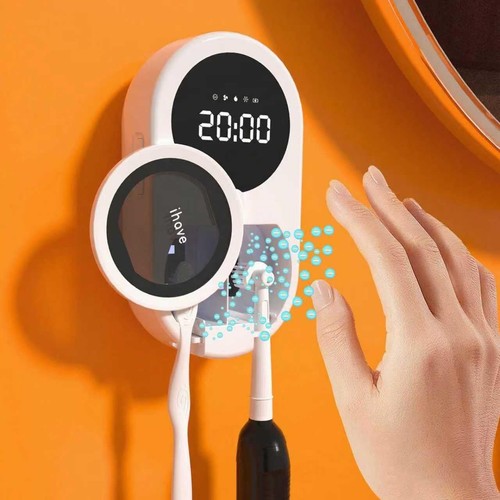 Toothbrush sanitizer holder - toothbrush,