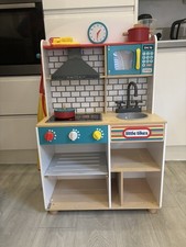 little tikes wooden kitchen