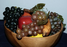 KORA SALAD / Fruit BOWL Acacia Wood 10" x 4.1/2" New Unused