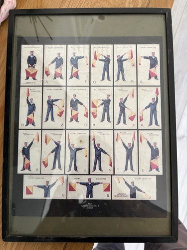 Vintage framed wills - framed,