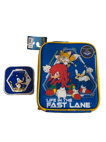 Super sonic kids lunch - sonic, bag