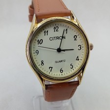 Citron mens Quartz Watch, Working, New Battery, Nice Used Condition
