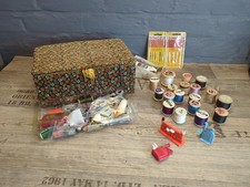 Vintage Sewing Box & Contents