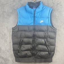 Nike Gilet Mens XL Black Blue