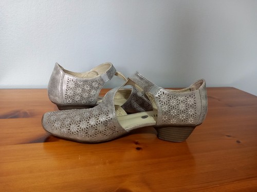 Pavers wide fit leather mary - fit,