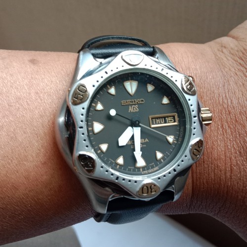 Seiko kinetic diver - kinetic, ags