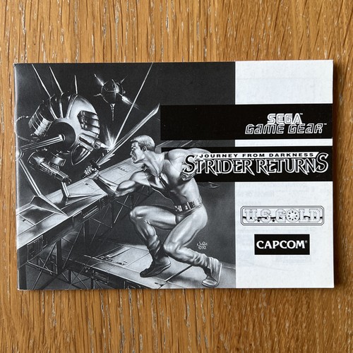 Strider returns sega - returns, gear