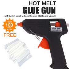 Glue Gun Hot Melt ElectricTrigger DIY Adhesive Crafts 100 FREE GLUE STICKS 100mm
