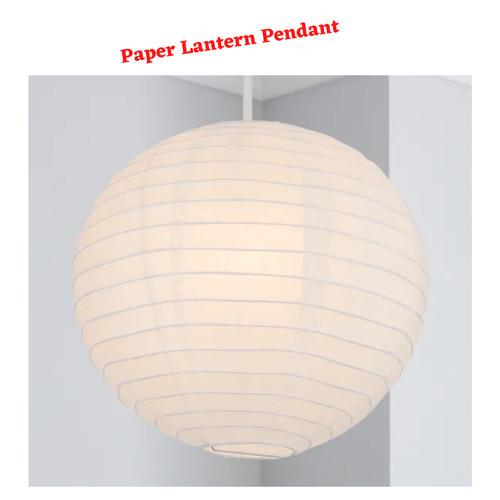 White paper lantern - paper,