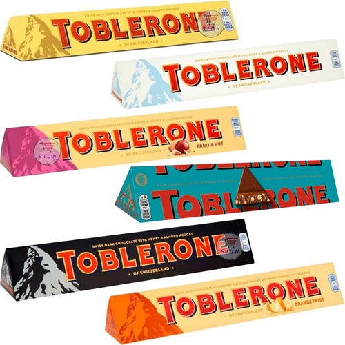 Toblerone chocolate collection - toblerone,