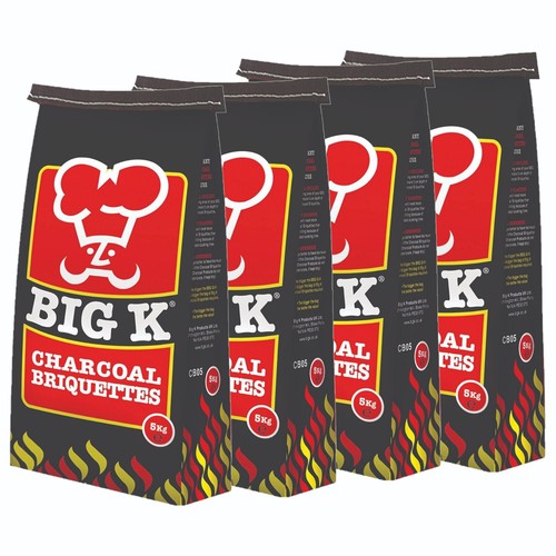 Big charcoal briquettes - k,