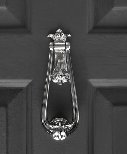 Loop door knocker polished - -,