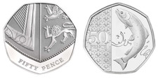 2017 - 2026 50p coin Fifty
