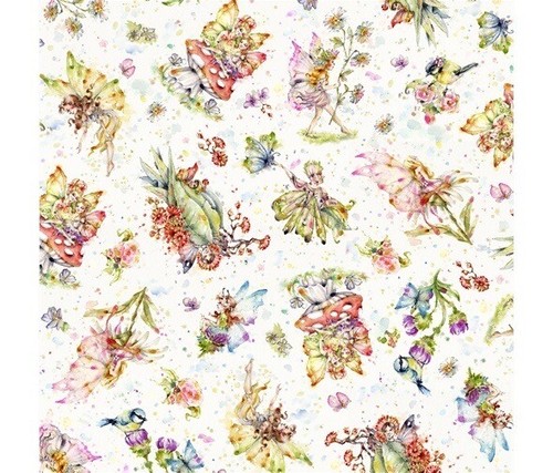 Fat quarter fairy - fat, garden