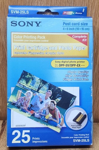 Sony svm 25ls photo paper - paper, 25